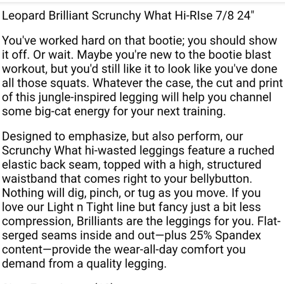 Zyia Leopard Scrunchy What Hi-Rise XXL - Picture 4 of 5